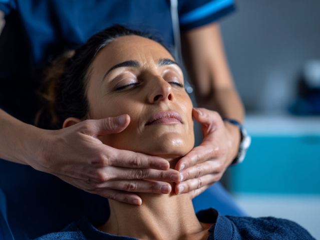 douleur mâchoire kiné